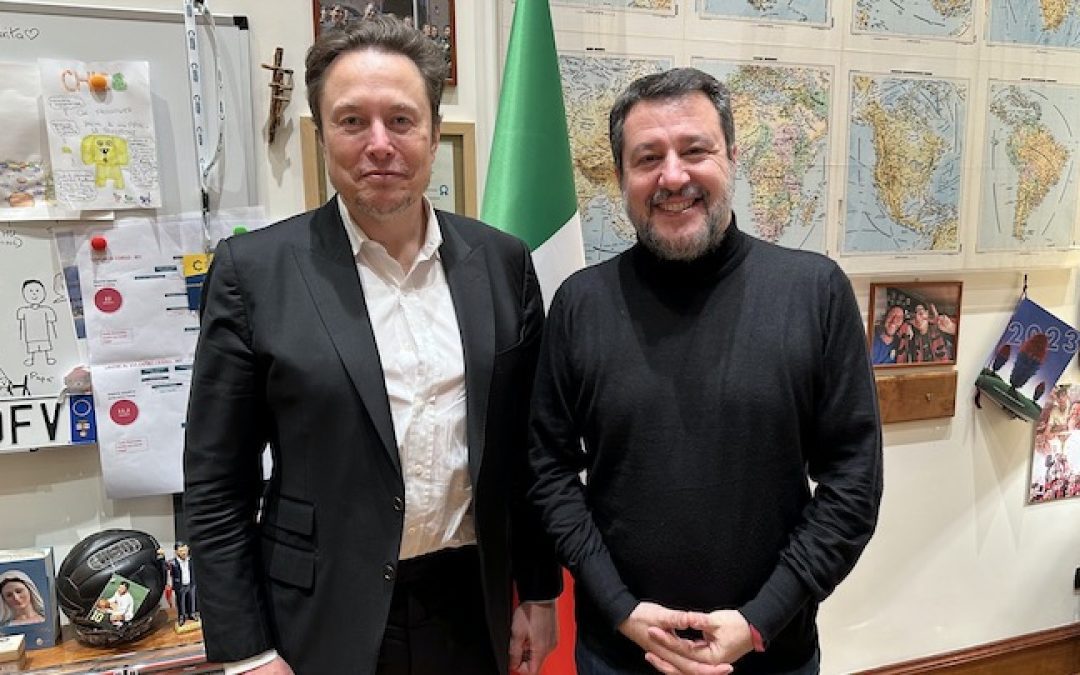 Incontro Salvini e Musk al Mit – www.mit.gov.it