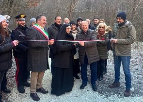 Sentiero di Santa Rita, inaugurato ultimo tratto fino a Roccaporena dopo i lavori di ripristino; assessore Melasecche: percorso fondamentale della sentieristica turistica e religiosa in luoghi incantevoli che invitiamo tutti a visitare – www.regione.umbria.it