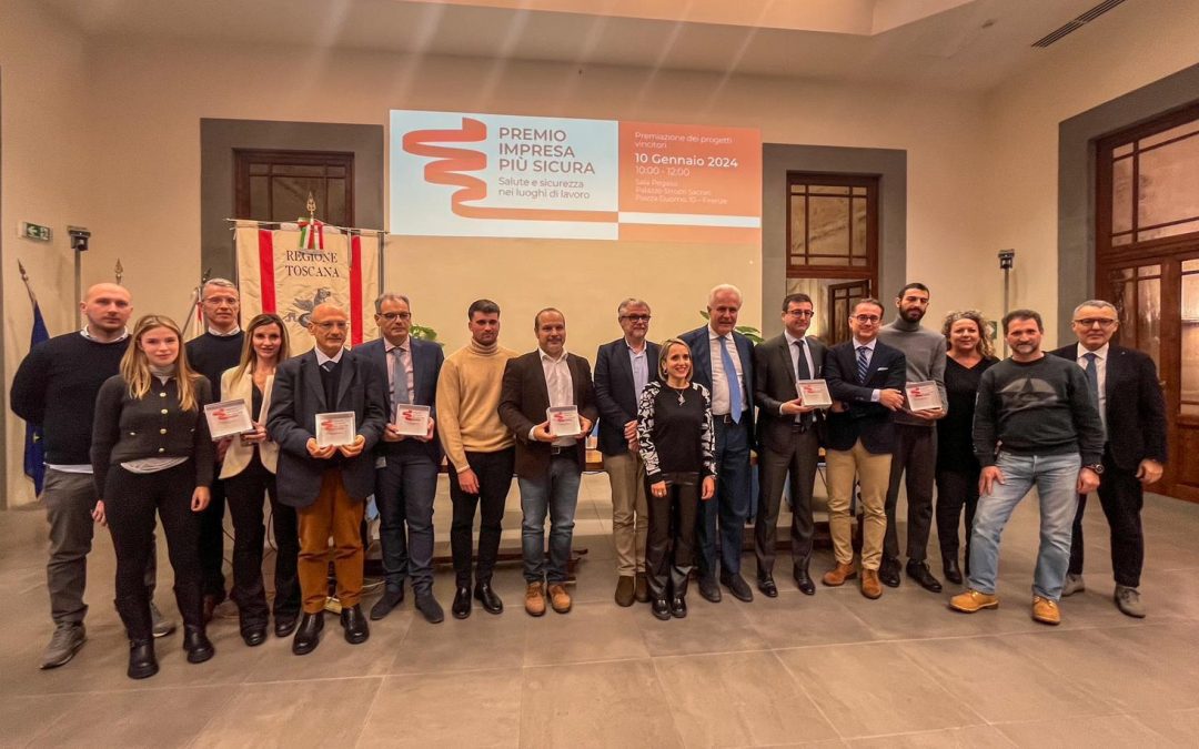 Sicurezza sul lavoro,  sette aziende premiate per progetti e pratiche innovative 
						 – www.toscana-notizie.it