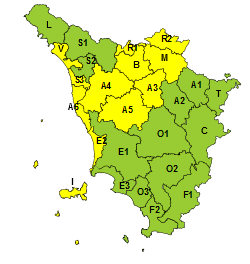Maltempo, codice giallo per neve e vento per venerdì 19 gennaio 
						 – www.toscana-notizie.it