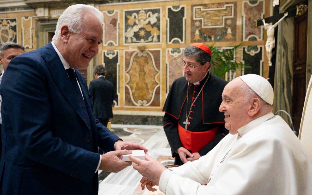 Il presidente Giani ricevuto dal Papa nel nome di Don Milani  
						 – www.toscana-notizie.it