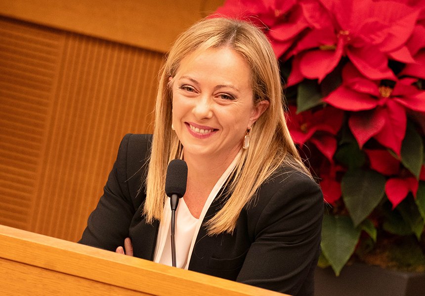 Conferenza stampa del Presidente Meloni – www.governo.it