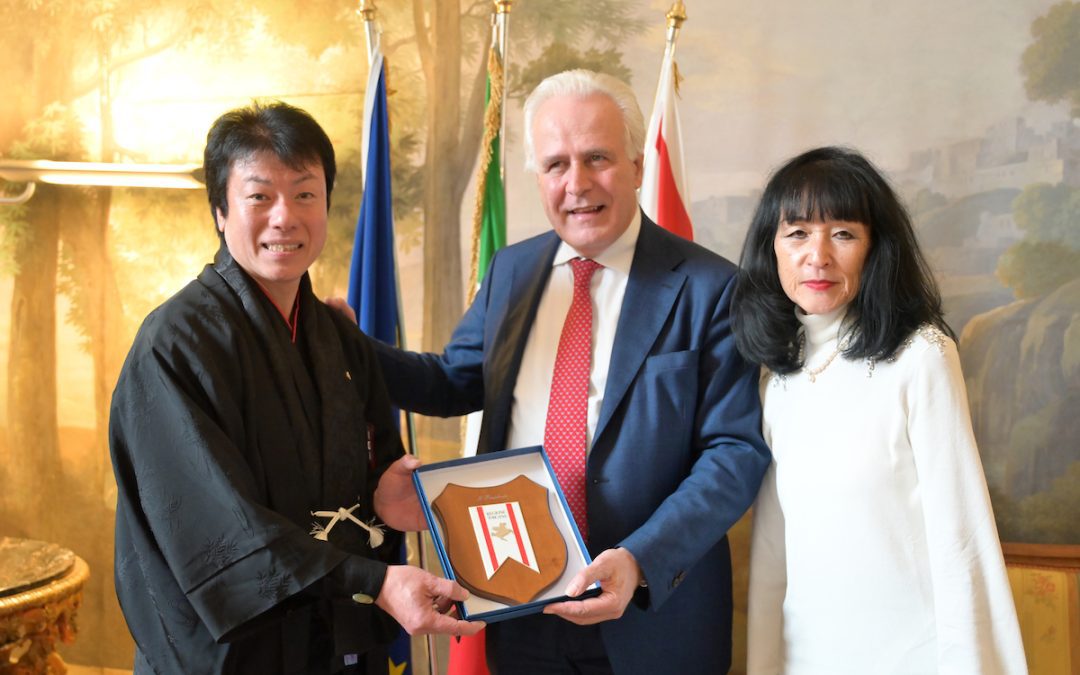 Giani riceve Hiroaki Omote, presidente della Fondazione Neo Japanesque 
						 – www.toscana-notizie.it