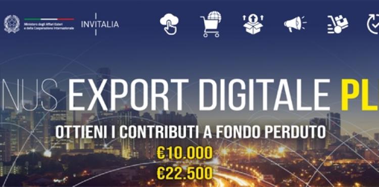 Bonus Export Digitale Plus, contributi a fondo perduto per aziende, reti e consorzi


      
        Browse
      
    
    

            
  
    

      

  


          
   – www.sardegnaimpresa.eu