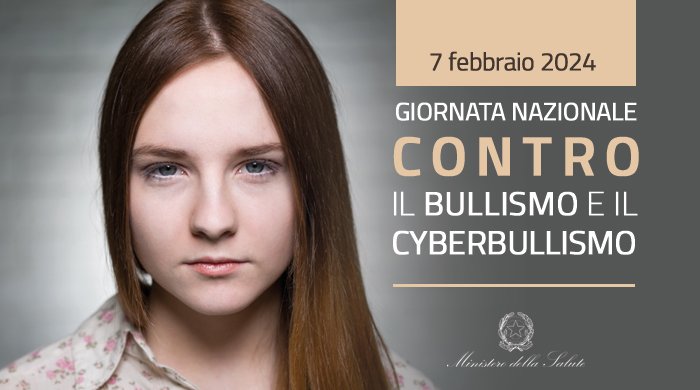 7 febbraio, Giornata nazionale contro il bullismo e cyberbullismo – www.salute.gov.it