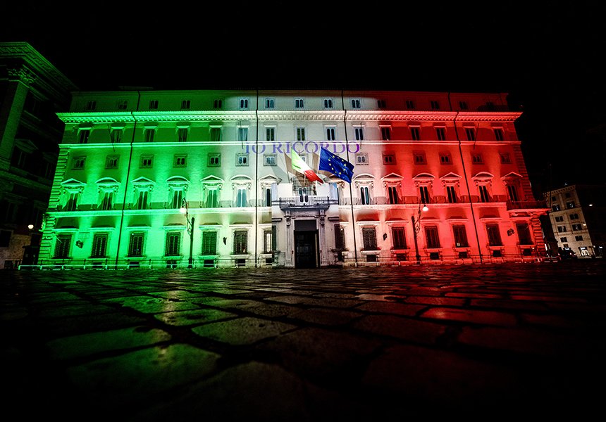 Giorno del Ricordo, Palazzo Chigi s’illumina con il Tricolore – www.governo.it