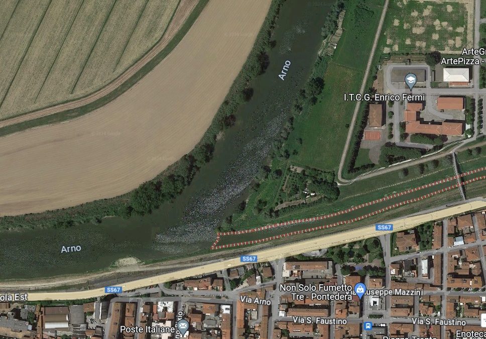 Sicurezza idraulica, 4,2 milioni per consolidamento argine Era a confluenza con Arno 
						 – www.toscana-notizie.it