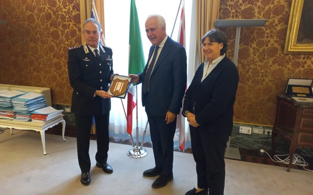 Il presidente Giani e la vice presidente Saccardi hanno incontrato il generale Rispoli 
						 – www.toscana-notizie.it