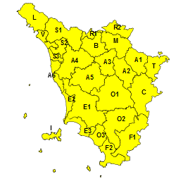 Vento, mareggiate e pioggia: esteso sino a fine giornata codice giallo di giovedì 28 
						 – www.toscana-notizie.it