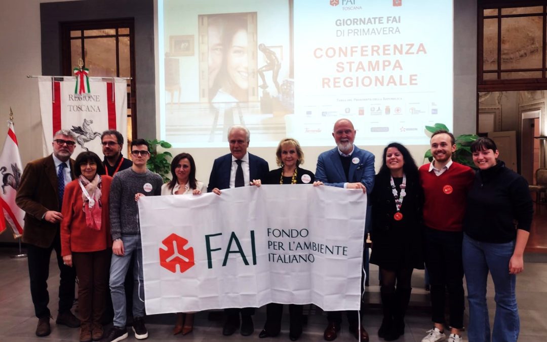 Il 23 e 24 marzo tornano le giornate FAI di Primavera. In Toscana 35 aperture 
						 – www.toscana-notizie.it