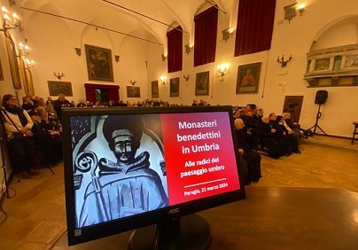 Presentato presso l’Aula Magna di San Pietro il volume “Monasteri Benedettini in Umbria” Alle radici del paesaggio umbro. – www.regione.umbria.it