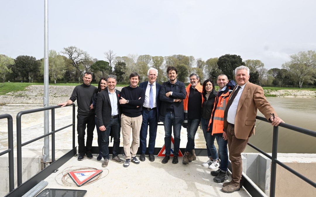 Briglia all’Isolotto, energia pulita dall’Arno. Giani e Monni: “Svolta per ambiente” 
						 – www.toscana-notizie.it