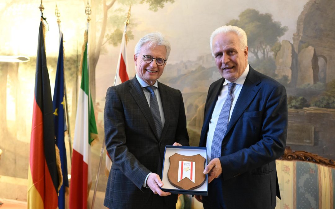L’ambasciatore tedesco in Italia ricevuto a Firenze dal presidente Giani  
						 – www.toscana-notizie.it