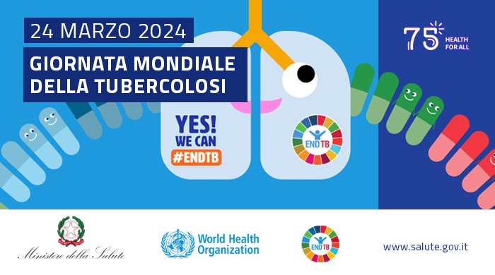 24 marzo 2024, Giornata mondiale della tubercolosi – www.salute.gov.it