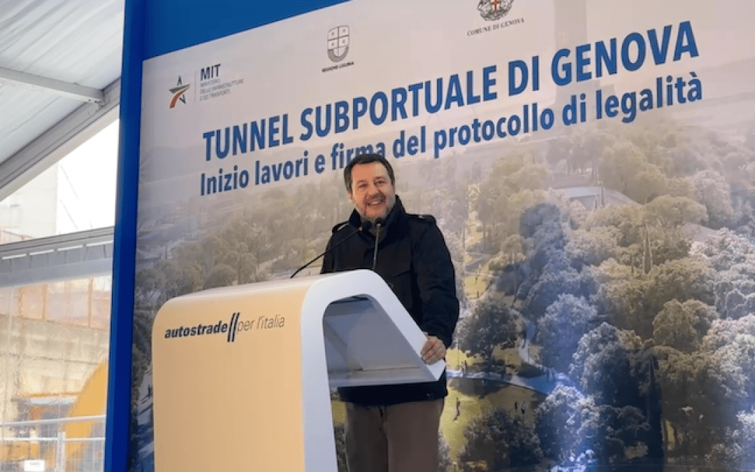 Inaugurazione a Genova del tunnel subportuale – www.mit.gov.it