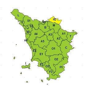 Codice giallo per vento forte in Alto Mugello nella giornata di sabato 23 marzo 
						 – www.toscana-notizie.it