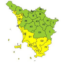 Allerta meteo per rischio idraulico, vento e mareggiate estesa a lunedì per costa e sud 
						 – www.toscana-notizie.it