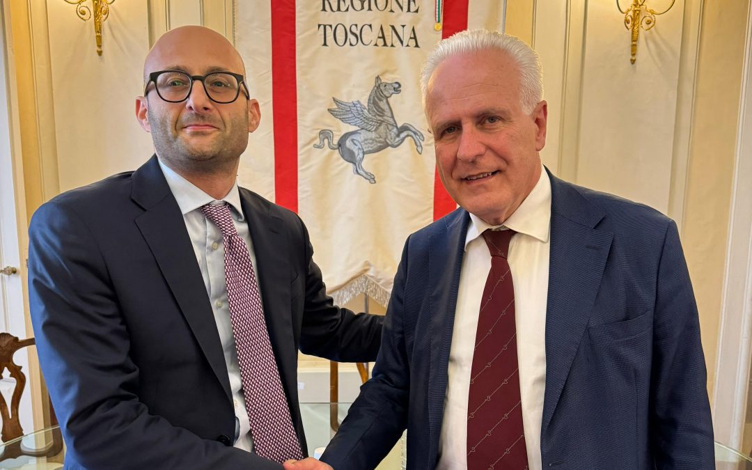 Ferrovie in Toscana, l’incontro del presidente Giani con l’ad di Rfi Strisciuglio 
						 – www.toscana-notizie.it