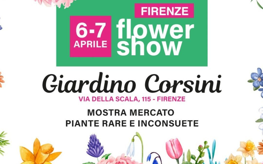 Torna Firenze Flower Show, la presentazione mercoledì 3 aprile alle 12 
						 – www.toscana-notizie.it