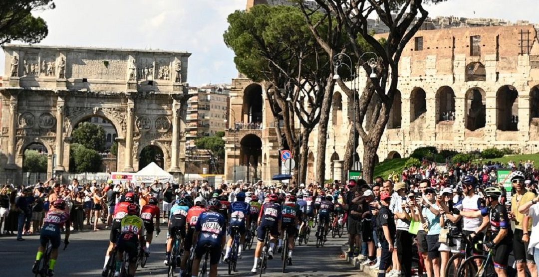 A Roma l’ultima tappa del Giro d’Italia 2024 – VisitLazio – www.visitlazio.com