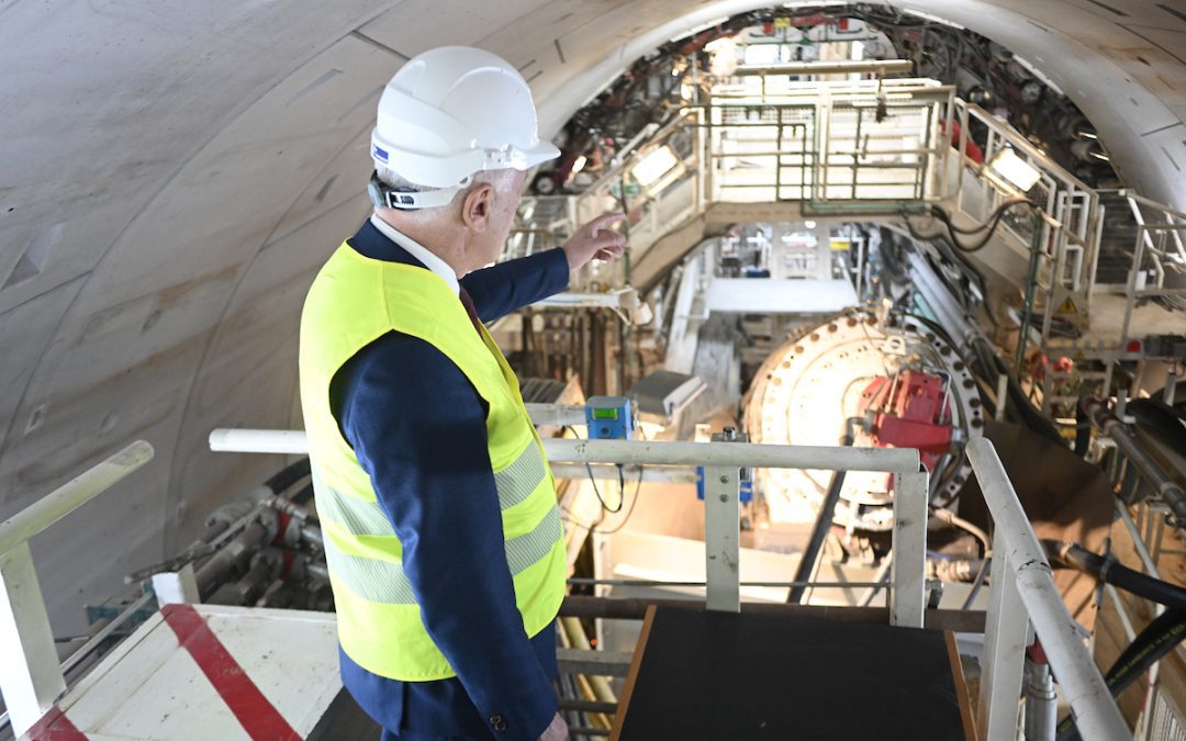 Sopralluogo nel tunnel AV, Giani: “Bene l’avanzamento regolare” 
						 – www.toscana-notizie.it