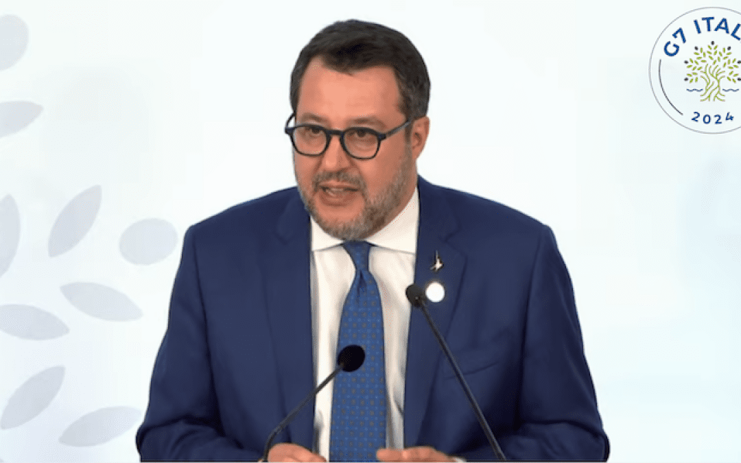 G7 Trasporti: conferenza stampa del ministro Salvini – www.mit.gov.it