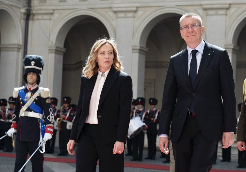 Incontro con il Presidente della Repubblica di Lettonia – www.governo.it