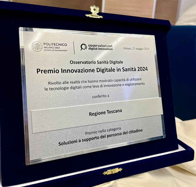 Sanità digitale, Toscana premiata per il progetto sui sensori utilizzati dai diabetici 
						 – www.toscana-notizie.it