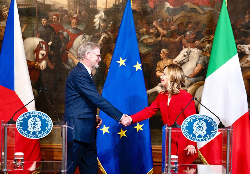 Incontro con il Primo Ministro della Repubblica Ceca – www.governo.it