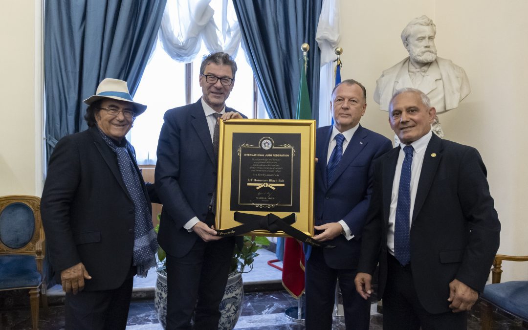 Conferita a Giorgetti cintura nera di judo ad honorem – www.mef.gov.it