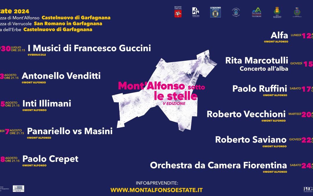 In scena Mont’Alfonso sotto le stelle edizione 2024 
						 – www.toscana-notizie.it
