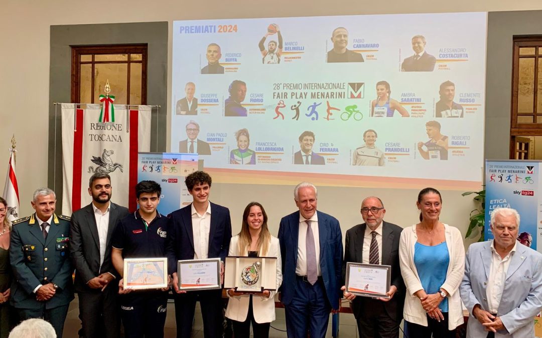 Fair Play Menarini, consegnato il Premio speciale Fiamme Gialle ‘Studio e Sport’ 
						 – www.toscana-notizie.it