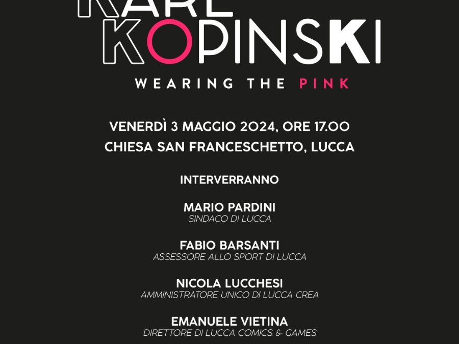 Apre la mostra “Karl Kopinski, reporter le jaune”: inaugurazione venerdì 28 alle 12 
						 – www.toscana-notizie.it