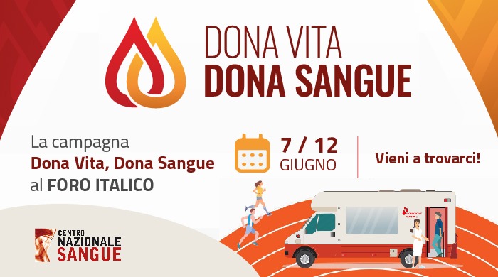 Dona vita, dona sangue agli Europei di Atletica 2024 – www.salute.gov.it