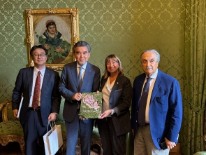 Promozione della pace: Presidente Tesei incontra Mitsuo Ochi, Presidente della Hiroshima University – www.regione.umbria.it