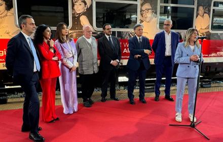 Taormina Film Festival, presentazione treno speciale Roma-Sicilia