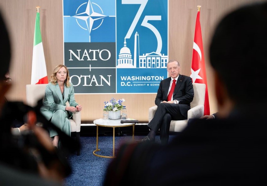 Vertice Nato, incontro Meloni – Erdoğan – www.governo.it