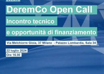 Progetto europeo DeremCo, incontro tecnico sulla prima Open Call – www.lazioeuropa.it
