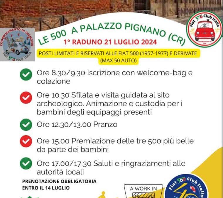 Le Fiat 500 in Festa a Scannabue: Una Celebrazione di Stile e Tradizione