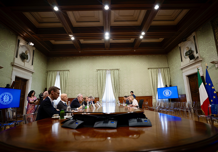 Incontro con una delegazione della Tavola Rotonda Europea (ERT) – www.governo.it