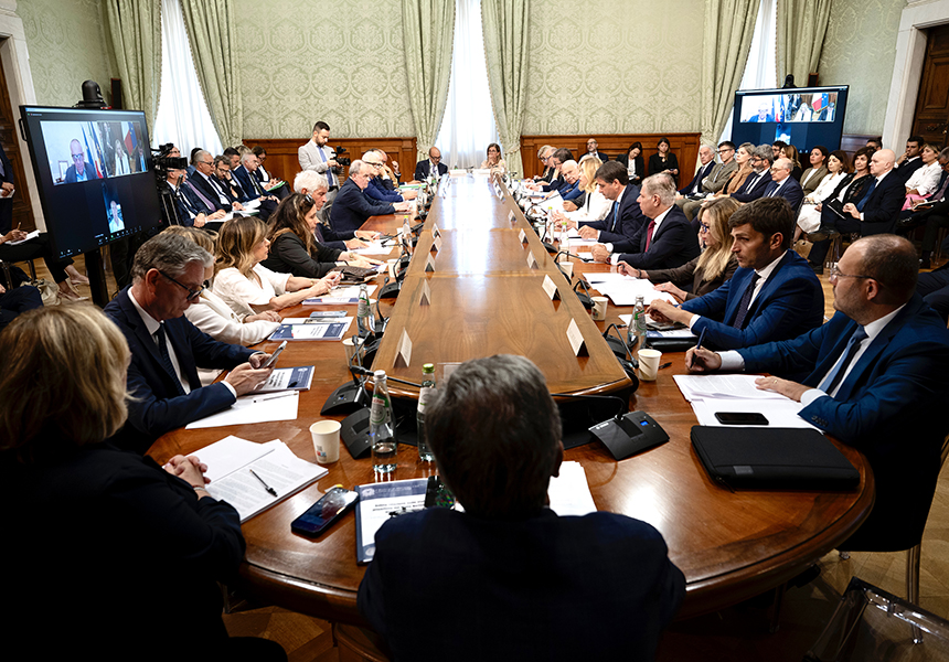 Riunione della Cabina di Regia per il PNRR – www.governo.it