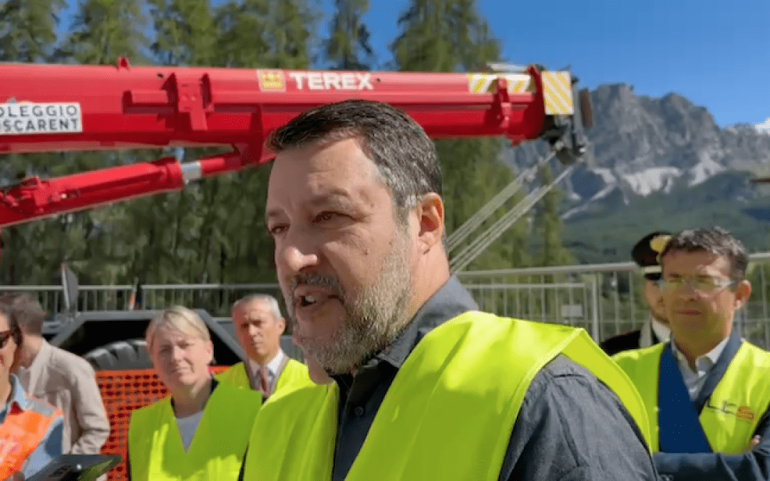 Olimpiadi Milano Cortina 2026: sopralluogo del ministro Salvini – www.mit.gov.it