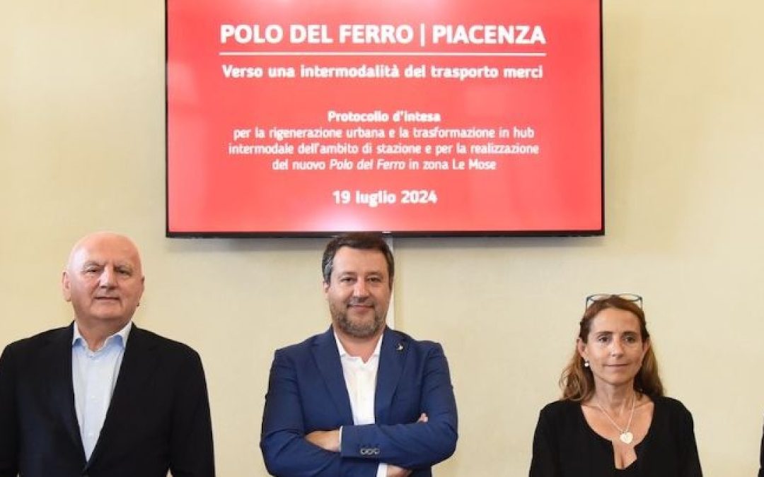 Protocollo d’intesa per il nuovo “polo del ferro” di Piacenza – www.mit.gov.it