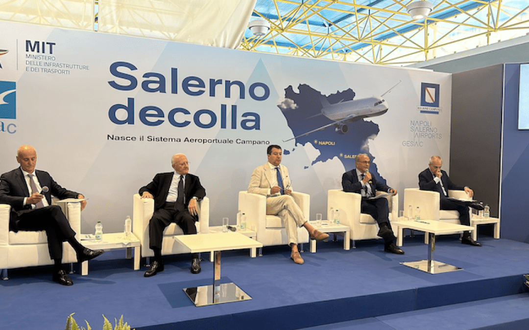 Aeroporti: al via i primi voli di linea Salerno – Costa d’Amalfi – www.mit.gov.it