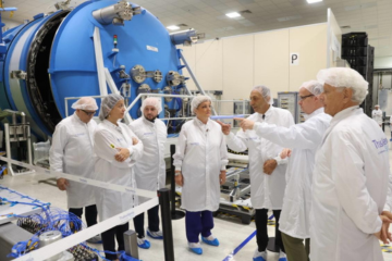 Il Ministro Calderone in visita da Thales Alenia Space – www.lavoro.gov.it