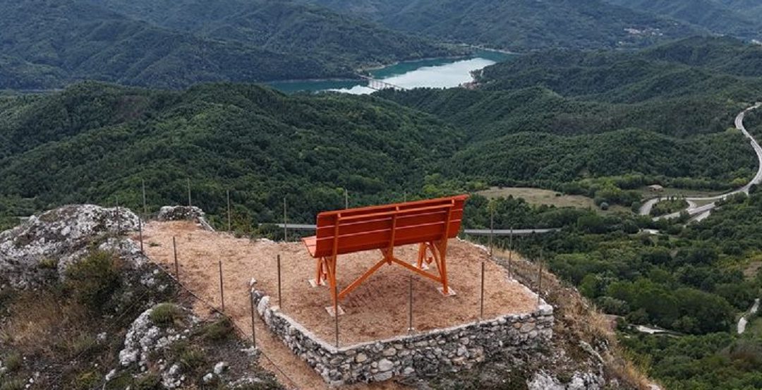 Fiamignano inaugura la sua Panchina Gigante – www.visitlazio.com