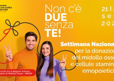 “Match it Now!” Parte la settimana di sensibilizzazione per la donazione del midollo osseo – www.salute.gov.it