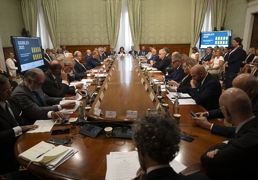 Giubileo 2025, a Palazzo Chigi la riunione del Tavolo istituzionale e della Cabina di coordinamento – www.governo.it