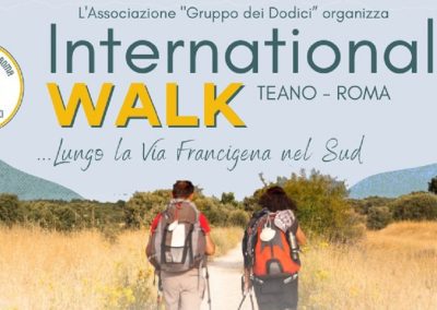 International Walk sulla Via Francigena del Sud – VisitLazio – www.visitlazio.com