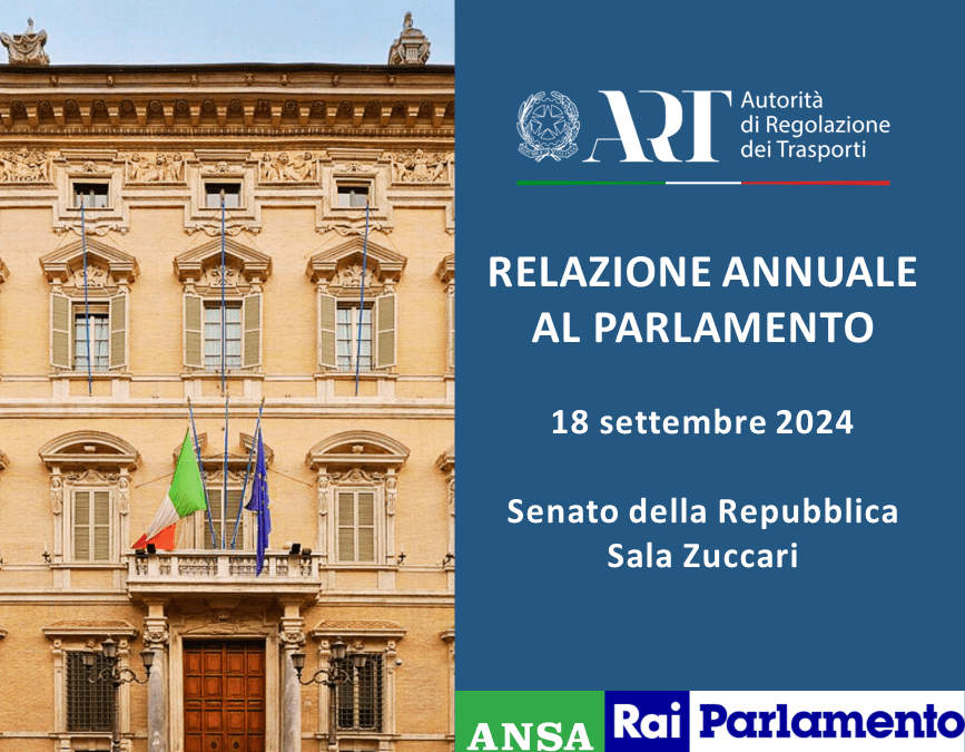 Relazione annuale ART al Parlamento – www.autorita-trasporti.it